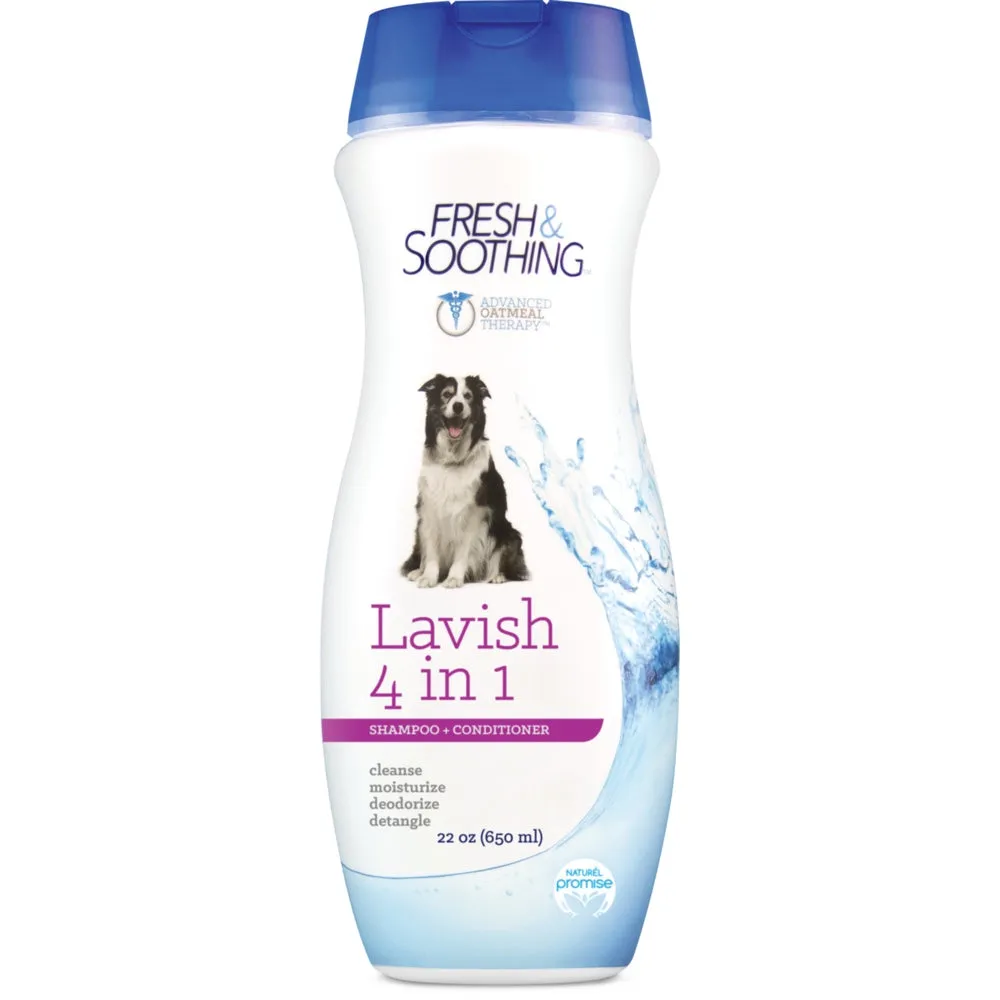 15% OFF: Naturel Promise Fresh & Soothing Lavish 4-in-1 Dog Shampoo & Conditioner 22oz