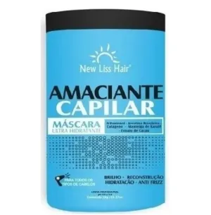 Amaciante Softener Ultra Moisturizing Hair Treatment Mask 1Kg - New Liss Hair