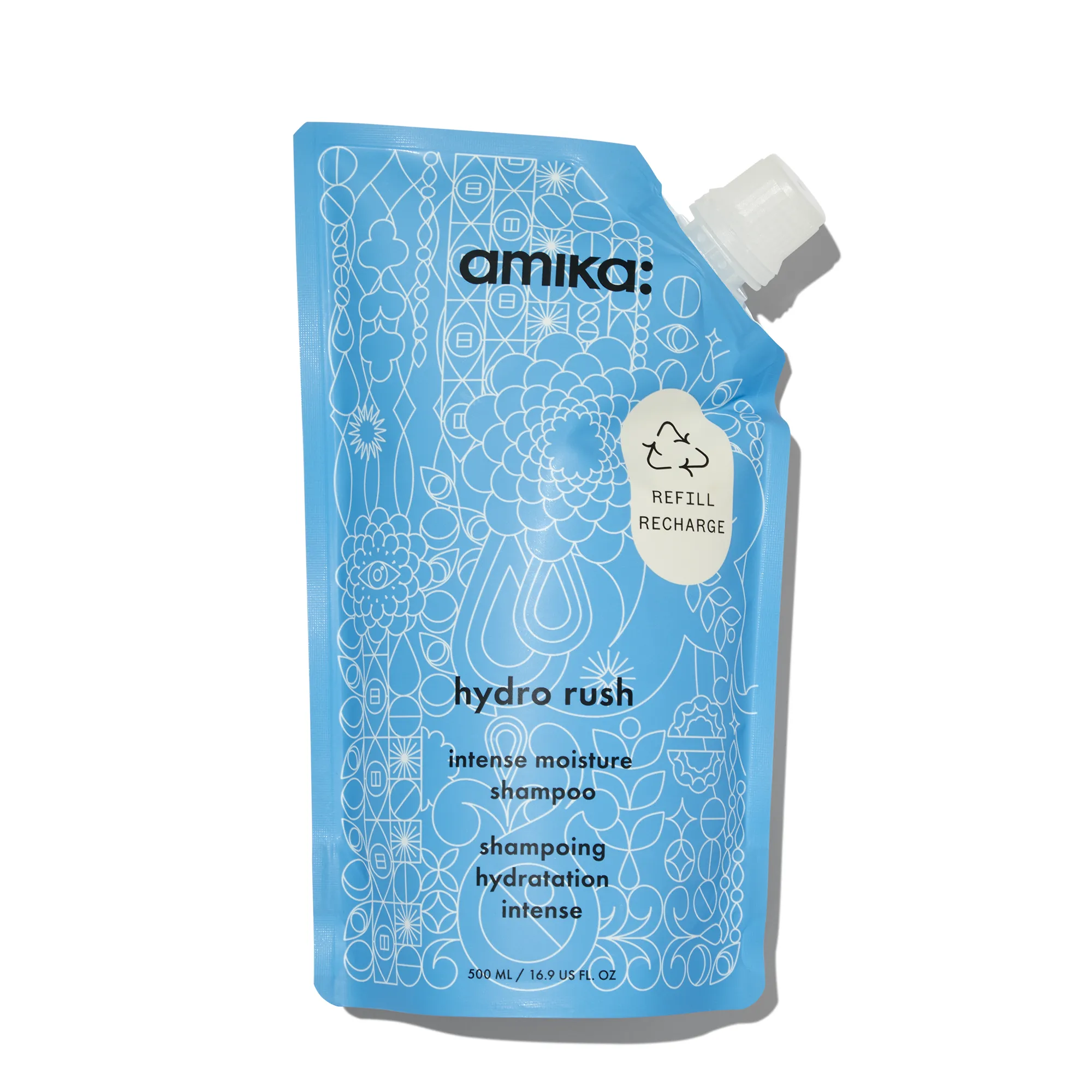 Amika Hydro Rush Intense Moisture Shampoo and Conditioner Refill Duo ($80 Value)