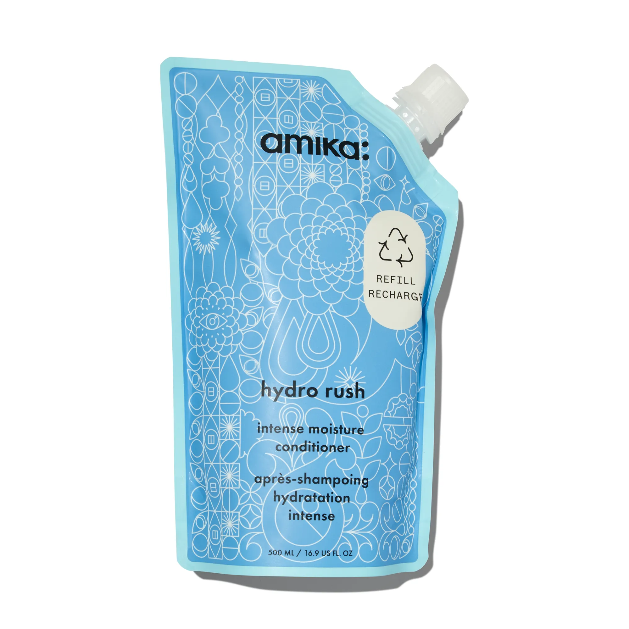 Amika Hydro Rush Intense Moisture Shampoo and Conditioner Refill Duo ($80 Value)