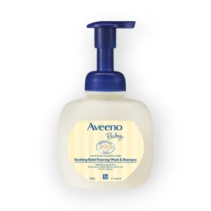 Aveeno Baby Soothing Relief Foaming Wash & Shampoo, 400ml