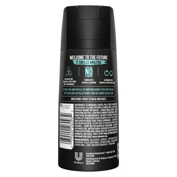 Axe Apollo Long Lasting Men's Antiperspirant Deodorant Spray, Sage and Cedarwood, 4 oz