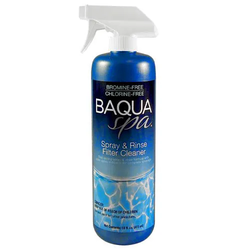 BAQUA Spa Spray & Rinse Filter Cleaner - 16 oz