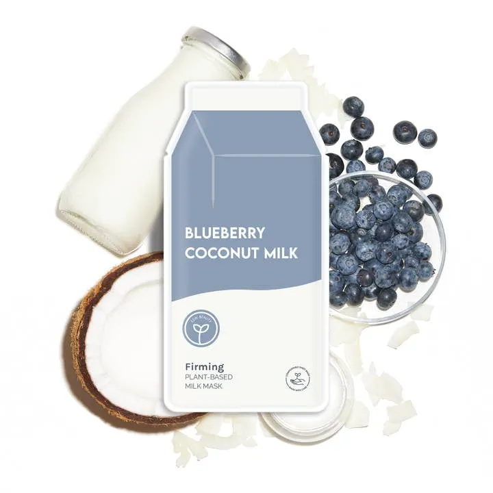 Blueberry Coconut Milk Firming Milk Sheet Mask