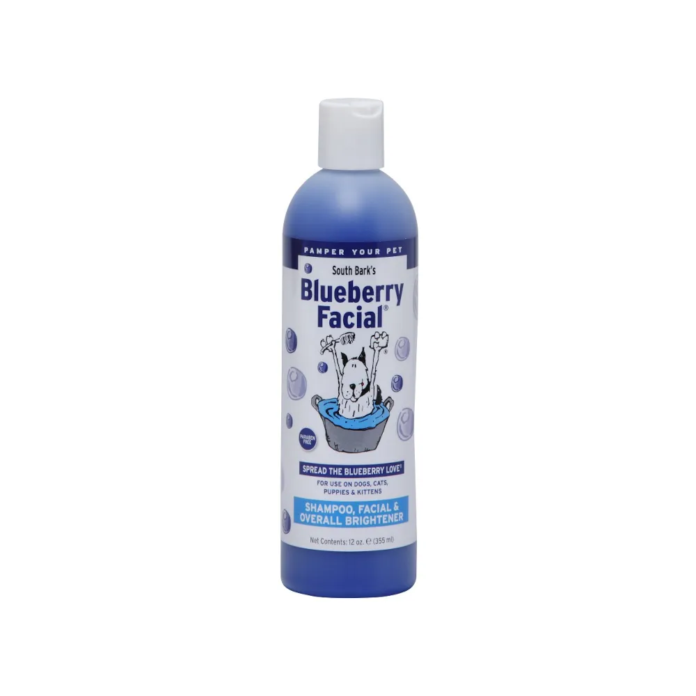 Blueberry Facial Shampoo for Dogs & Cats