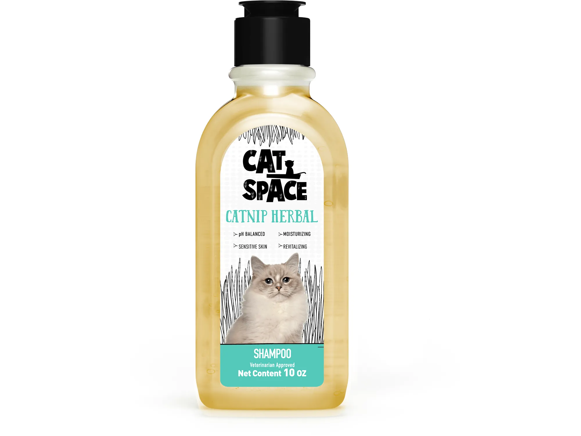 CAT SPACE CATNIP HERBAL CAT SHAMPOO 300 ML