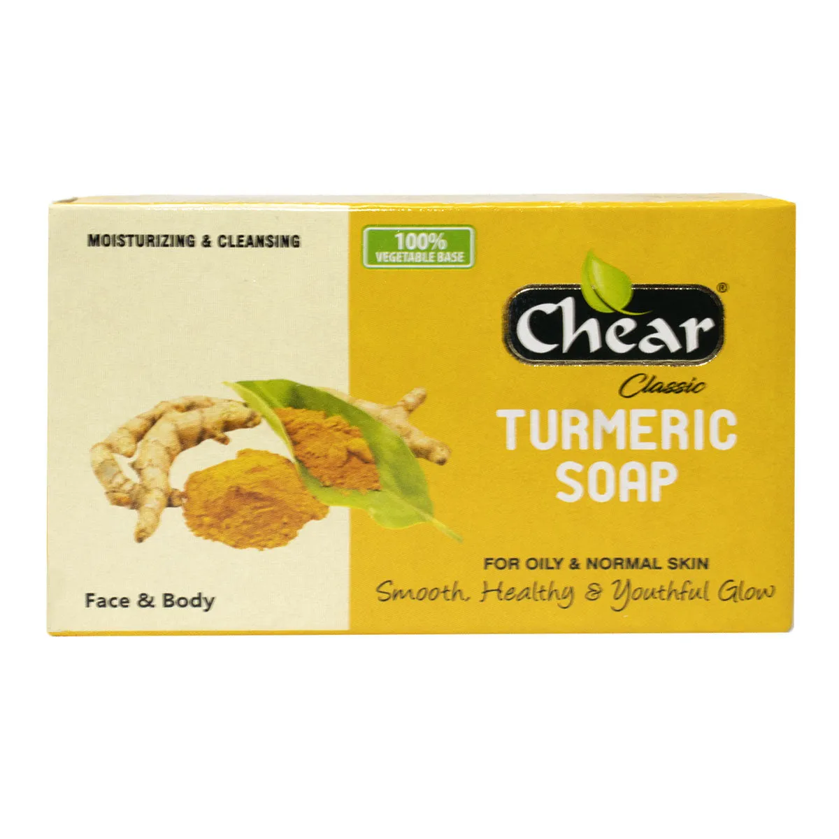 Chear Classic Turmeric Face & Body Soap x 6pcs