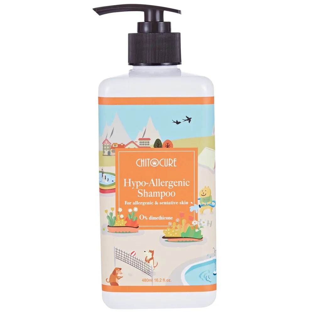 Chitocure Hypoallergenic Shampoo for Cats & Dogs