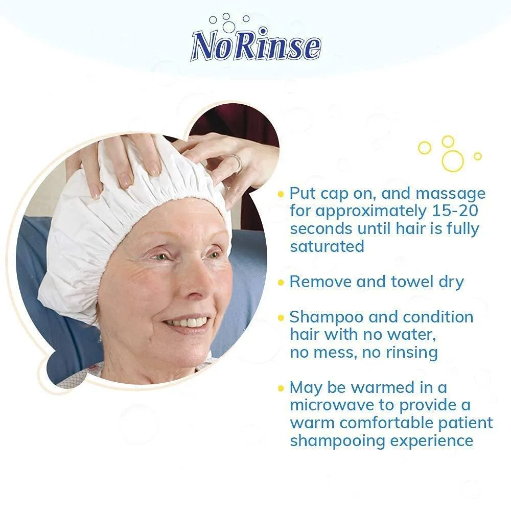 cleanLIFE No-Rinse® Shampoo Cap, Latex-free, Alcohol-free