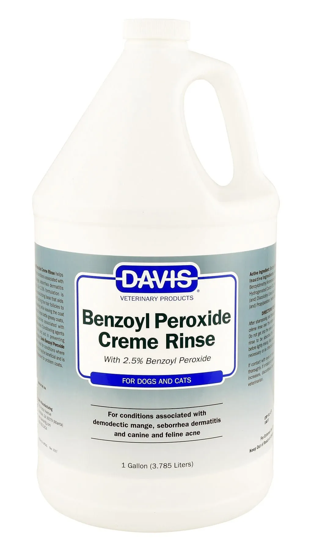 Davis Benzoyl Peroxide Creme Rinse