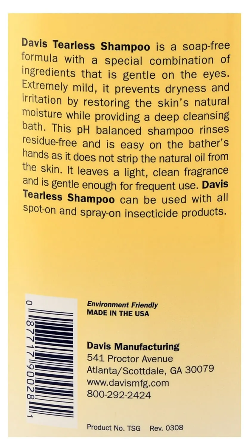 Davis Tearless Shampoo for Dogs and Cats