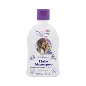 Elegant Baby Shampoo Lavender With Vitamin E 200ml