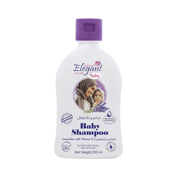 Elegant Baby Shampoo Lavender With Vitamin E 200ml