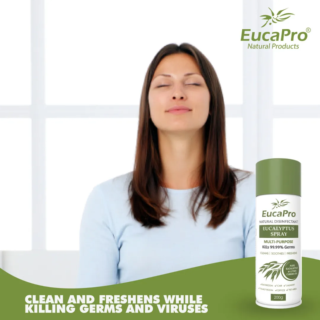 Eucapro Natural Disinfectant Eucalyptus Spray 200g