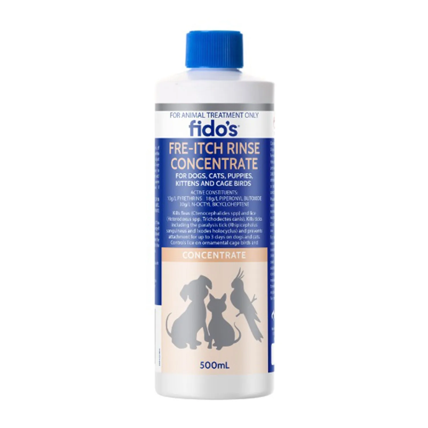 Fido's Fre-Itch Rinse Concentrate 500ml