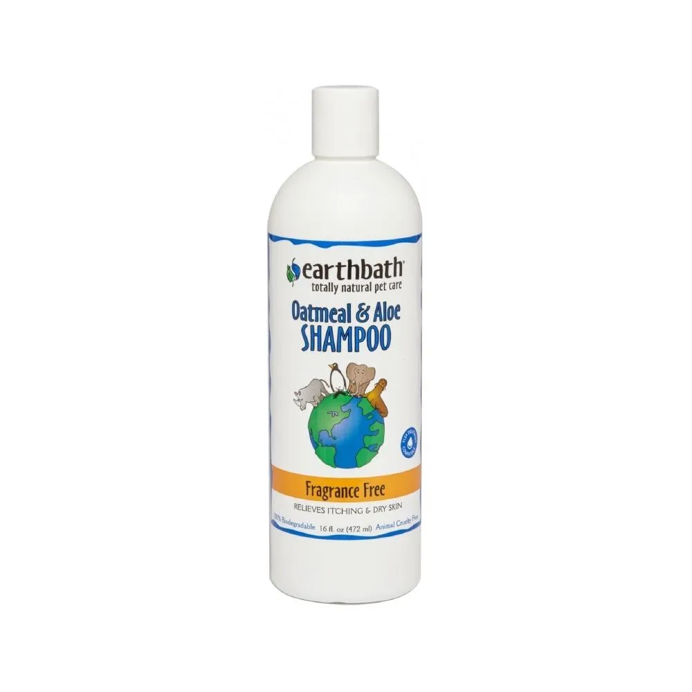 Fragrance Free Oatmeal & Aloe Shampoo for Dogs & Cats