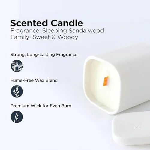 Heart Home Scented Candles | Fragrance Candles | Candles for Wedding | Candles for Bedroom | Birthday Candles | Valentines Day Gifts Candles | DY-230703C | White