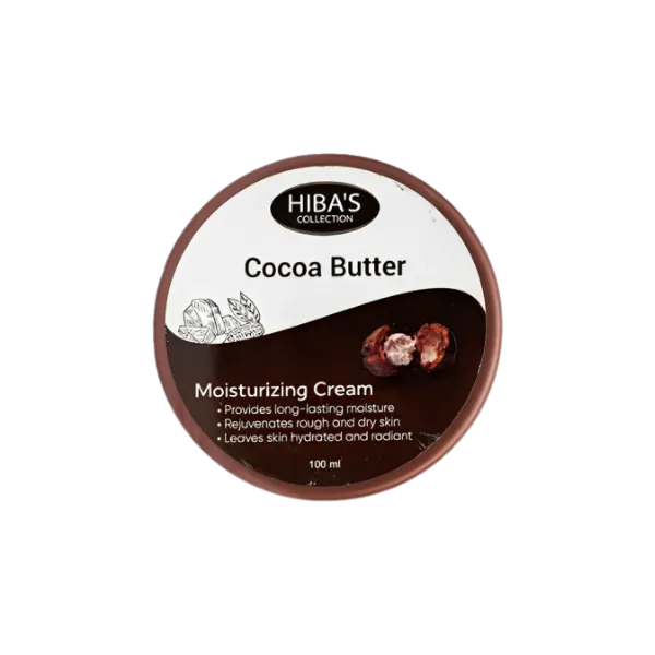 100ml Hibas Cocoa Butter Moisturizing Cream - Hydrating and Nourishing Formula