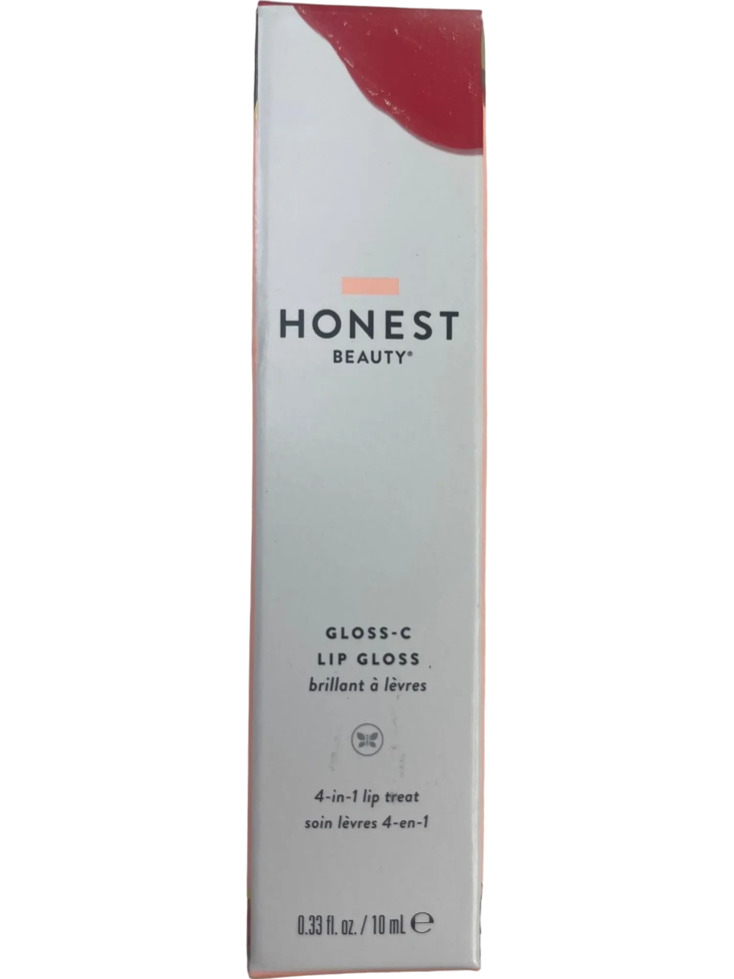 Honest Beauty Lip Gloss Poppy Topaz High Gloss Plant Extracts Vegan