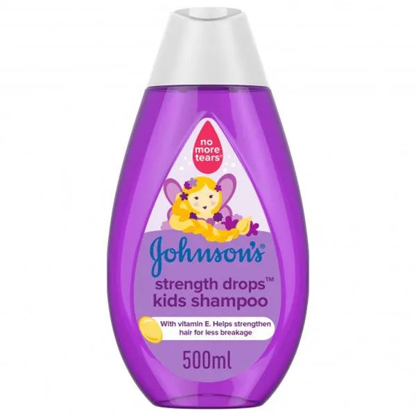 JOHNSONS STRENGTH DROPS KIDS SHAMPOO 500ML