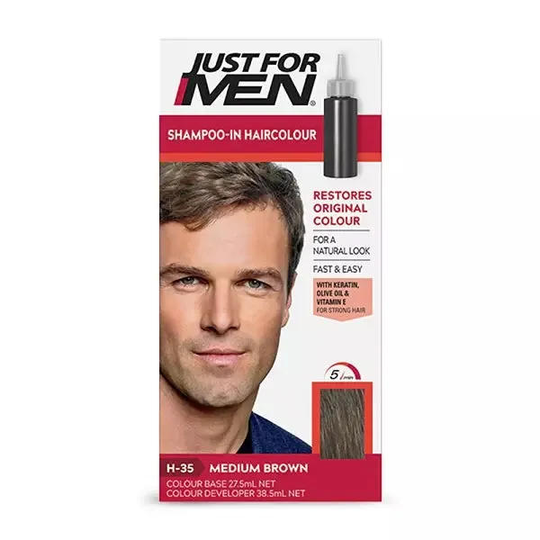 Just For Men Shampoo in Hair Colour