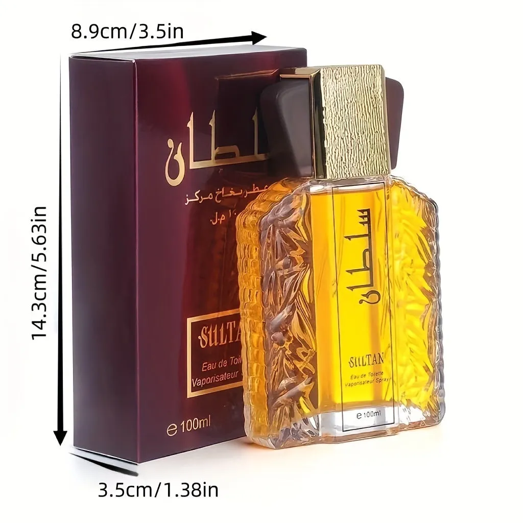 Middle Eastern Luxury Mens Cologne  Floral Long Lasting Fragrance