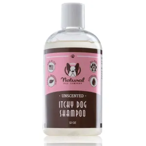 Natural Dog Company Unscented Itchy Skin Hypoallergenic Dog Shampoo 12oz