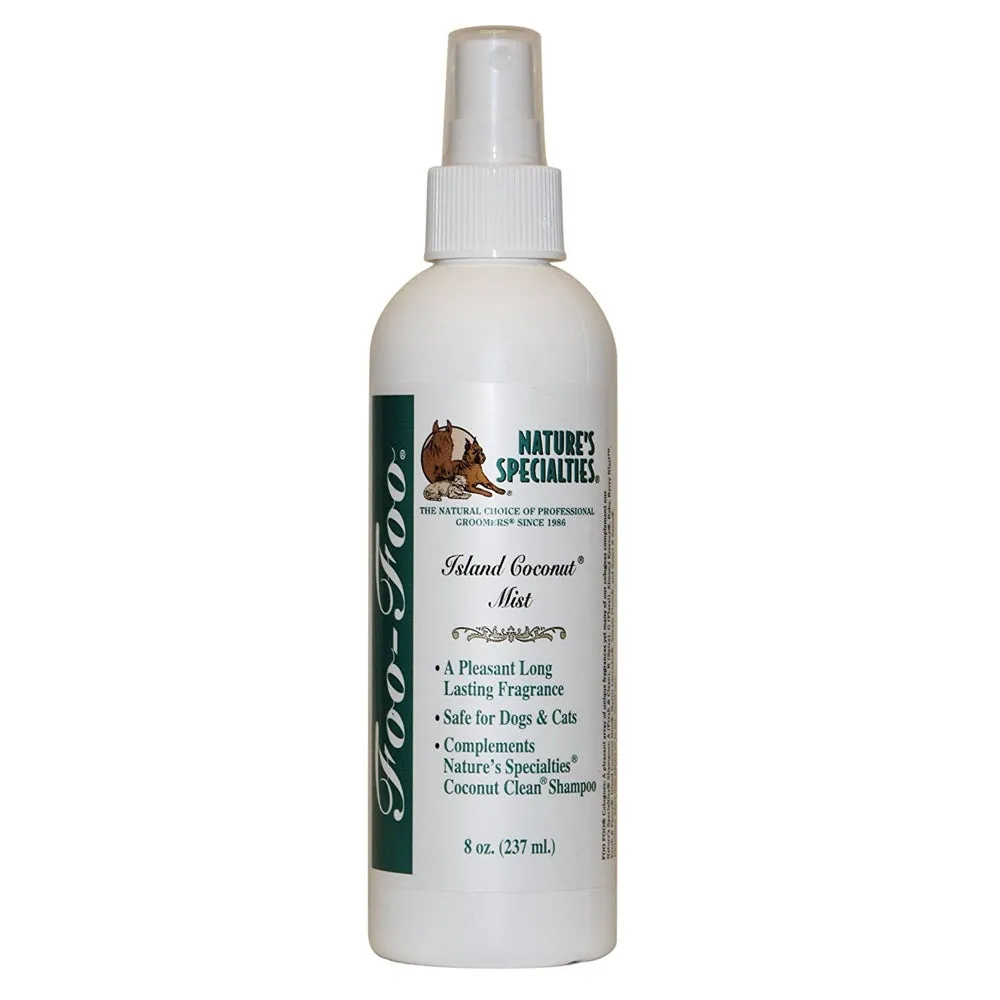 Nature's Specialties Foo Foo Island Coconut Mist Cologne For Pets 8oz