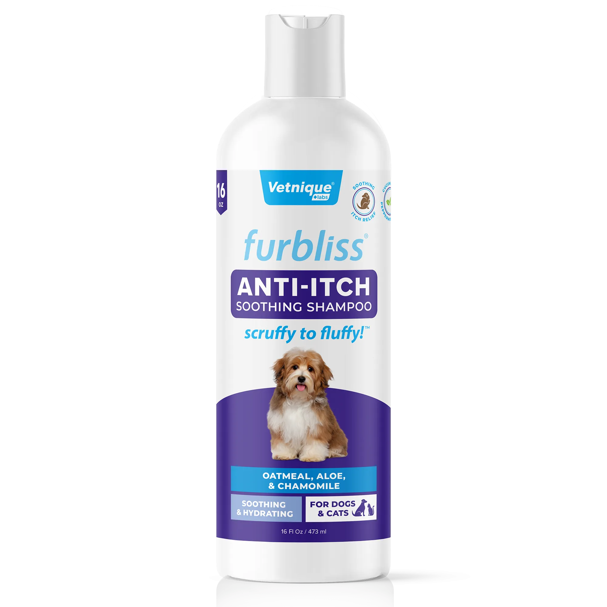 NEW Furbliss® Soothing Anti-Itch Shampoo 16oz