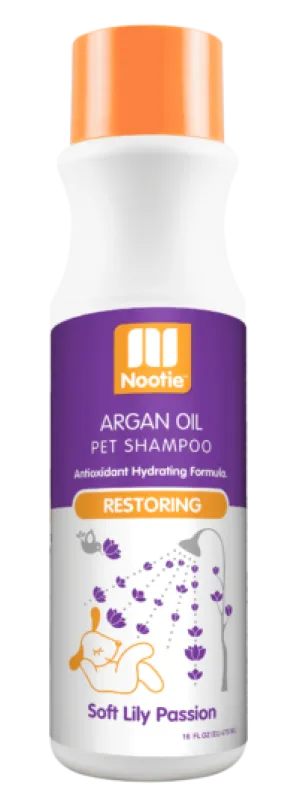 Nootie Soft Lily Passion Restoring Argan Oil Shampoo for Dogs (16-oz)