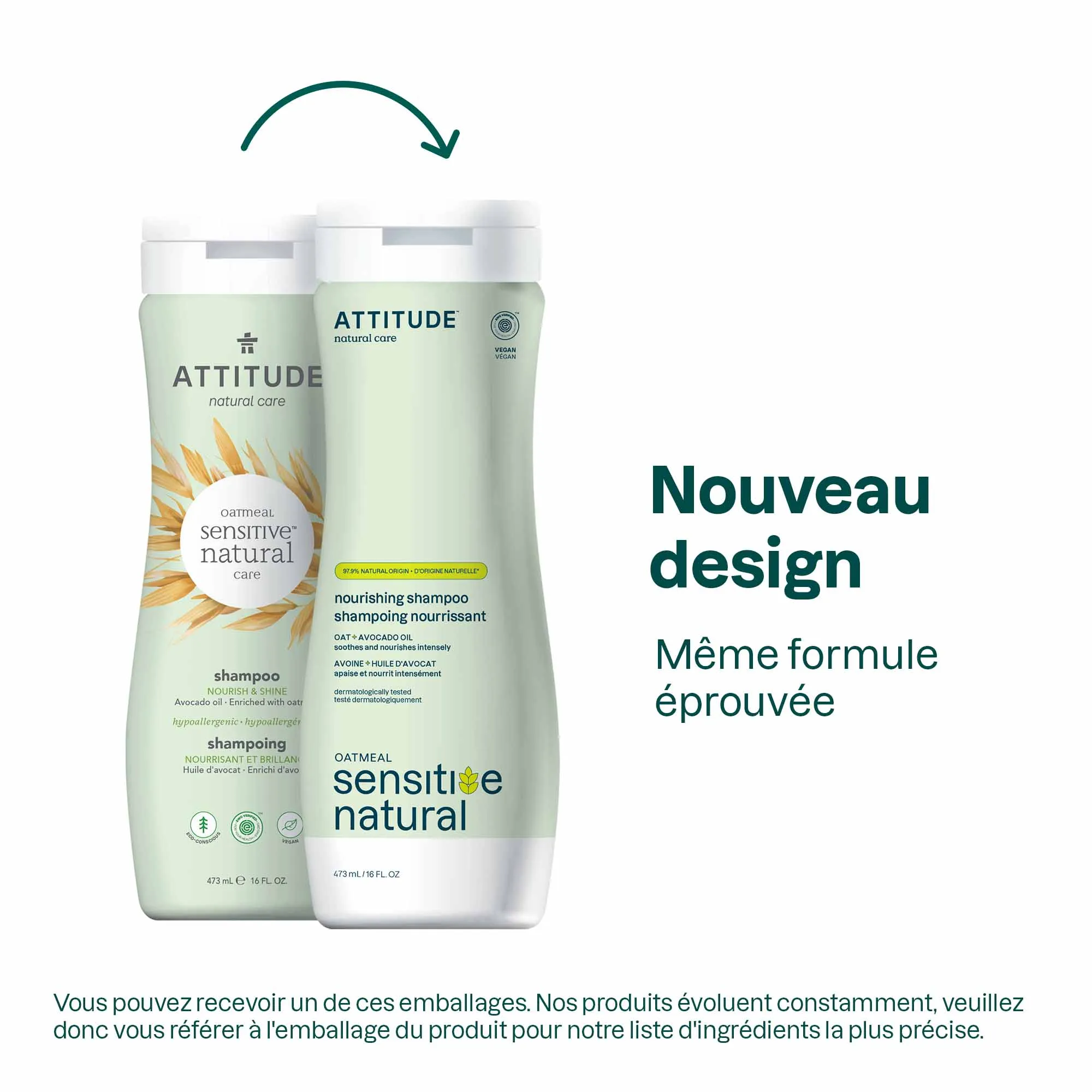 Nourishing shampoo : SENSITIVE SKIN