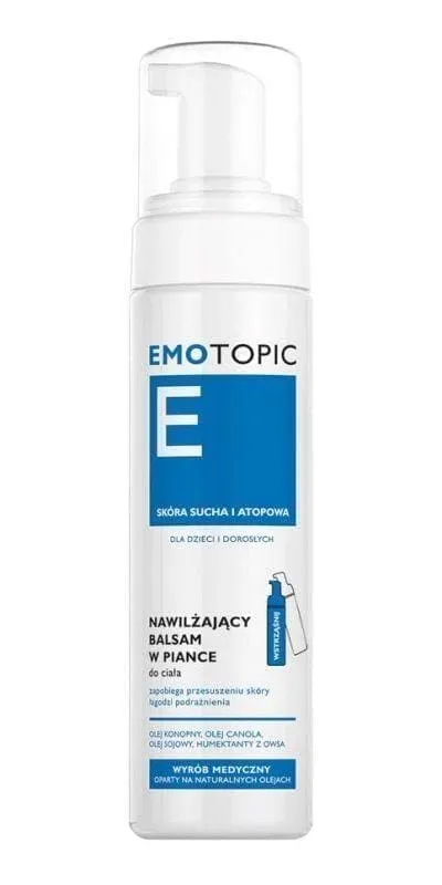 PHARMACERIS EMOTOPIC Moisturizing body lotion in foam 200ml