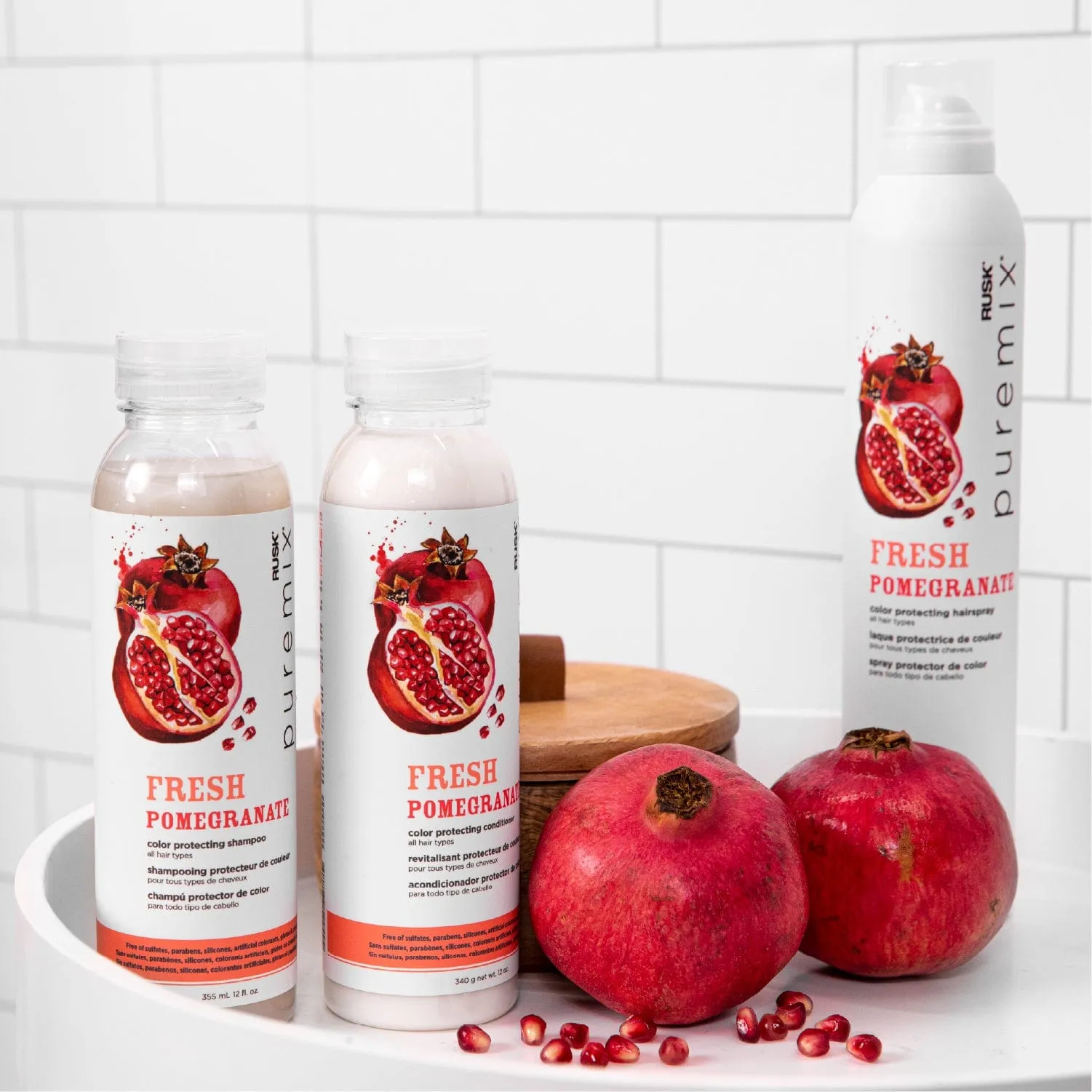 Puremix Fresh Pomegranate Color Protecting Shampoo