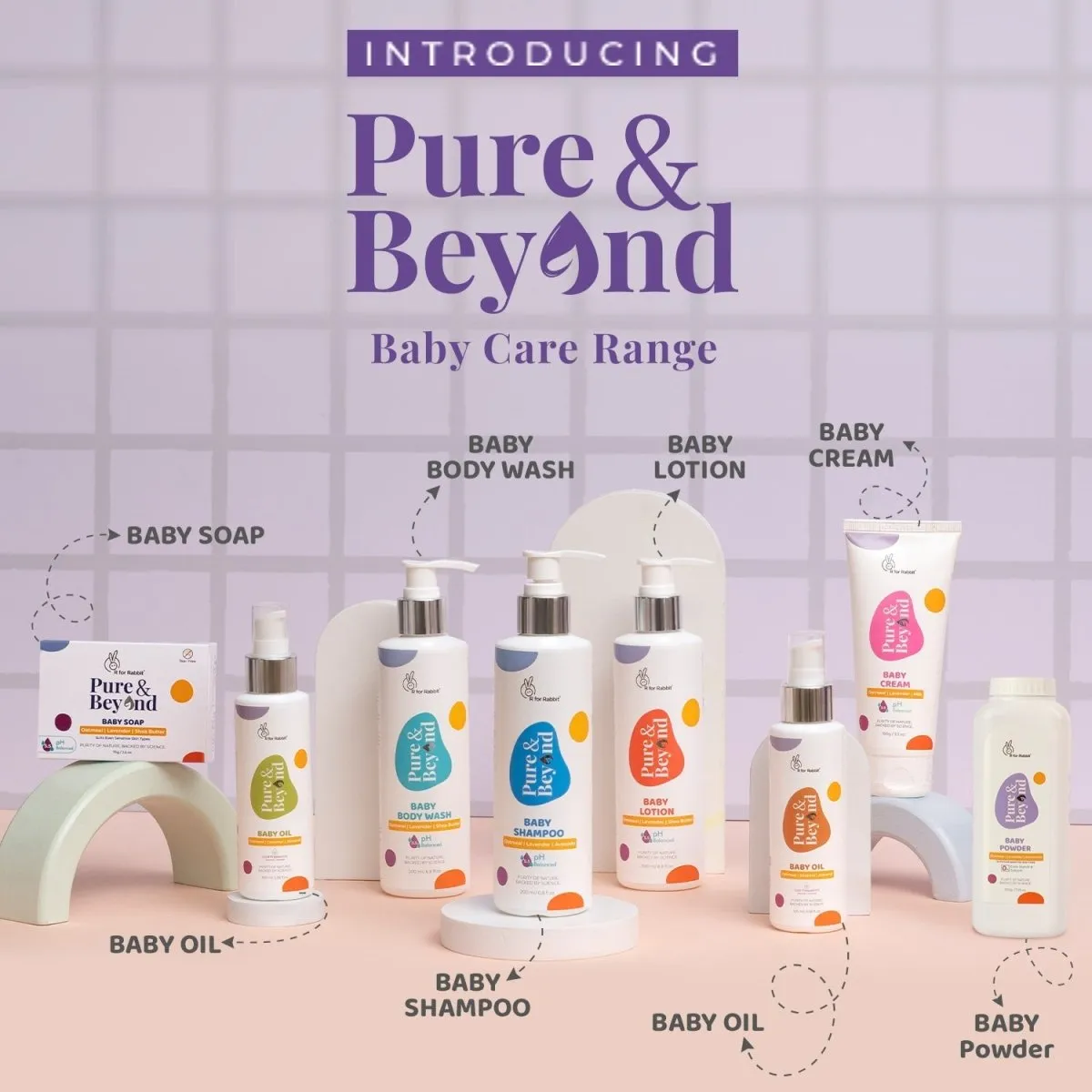 R For Rabbit Pure & Beyond Baby Shampoo - Oatmeal | 400 ml