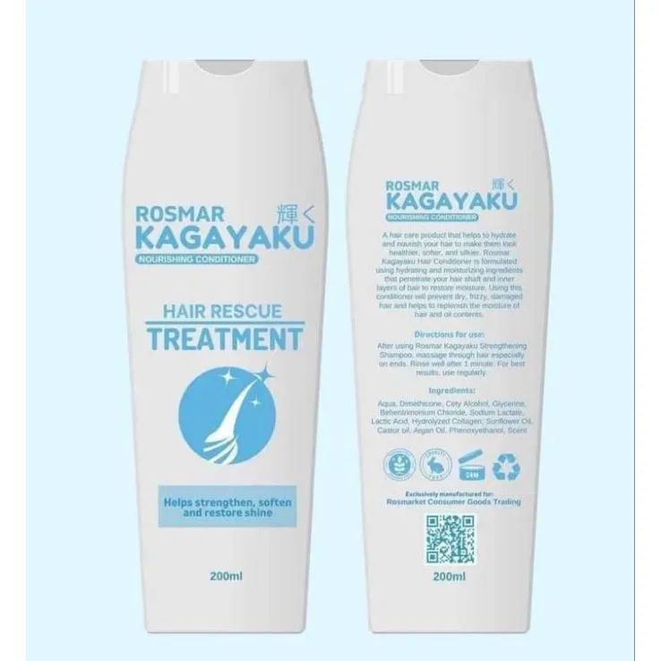 Rosmar Kagayaku Hair Rescue Treatment