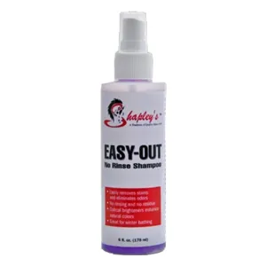 Shapley's easy out no rinse shampoo 177ml bottle