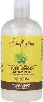 SHEA MOISTURE CANNABIS SATIVA (HEMP) SEED OIL LUSH LENGTH SHAMPOO 384ML