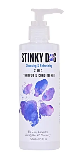 STINKY DOG 2 IN 1 SHAMPOO & CONDITIONER