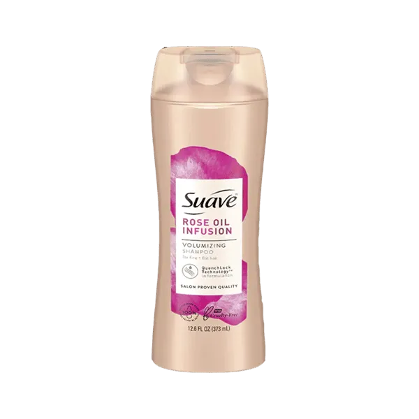 SUAVE ROSE OIL INFUSION VOLUMIZING SHAMPOO 373ML