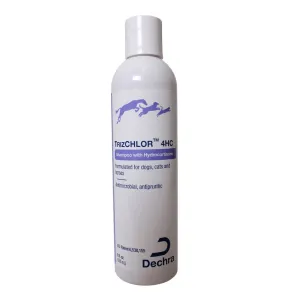 TrizCHLOR 4HC Shampoo for Dogs, Cats and Horses, 8 fl oz