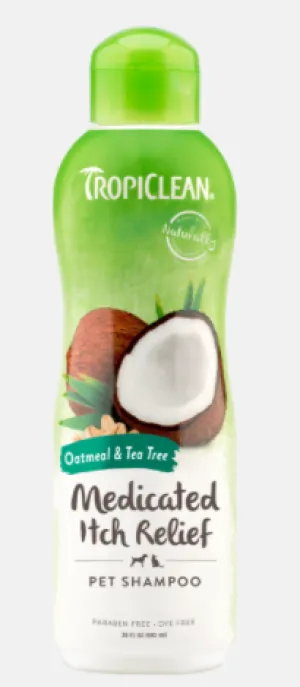 Tropiclean Oatmeal & Tea Tree Pet Shampoo