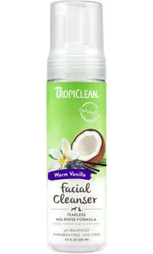 TropiClean Waterless Facial Cleanser (7.4 oz)