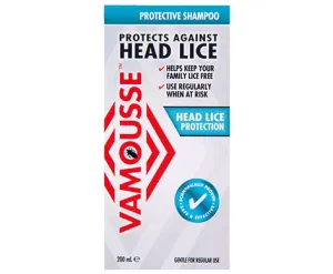 Vamousse Head Lice Protection Shampoo - 200ml