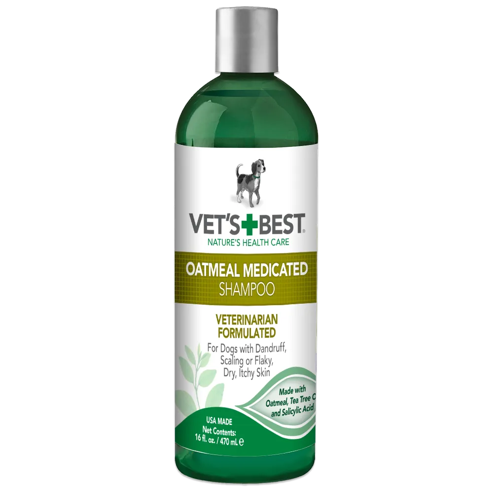 Vet's Best Oatmeal Medicated Shampoo 16oz