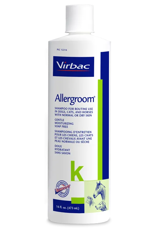 Virbac AllerGroom Shampoo for Dogs, Cats & Horses